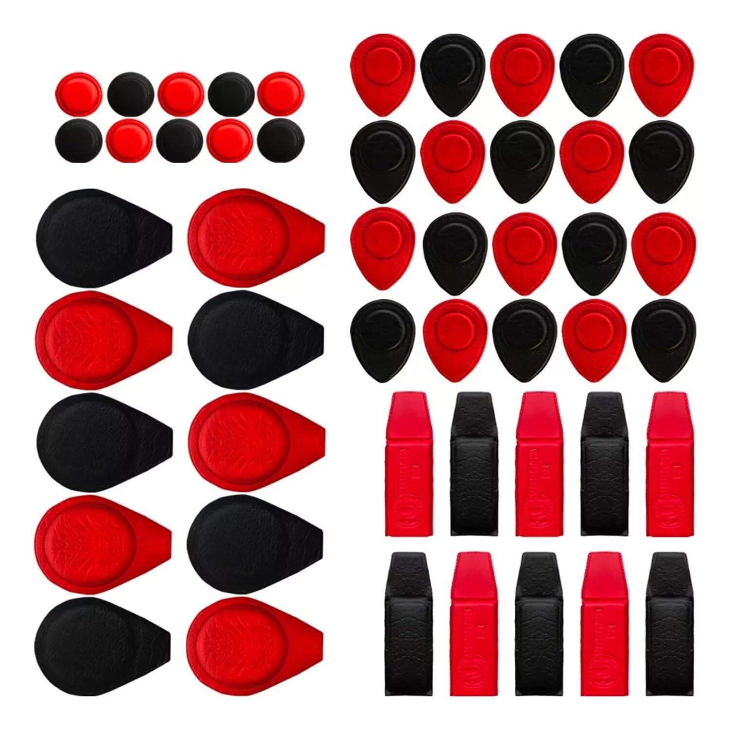 Photo 1 of MAG® 18?Pack Ferrite Biomagnets Set – 3000?Gauss Mixed Shapes (Round & Rectangular) – Dr.?Goiz Therapy – Vinyl?Coated with Clear Polarity Markings