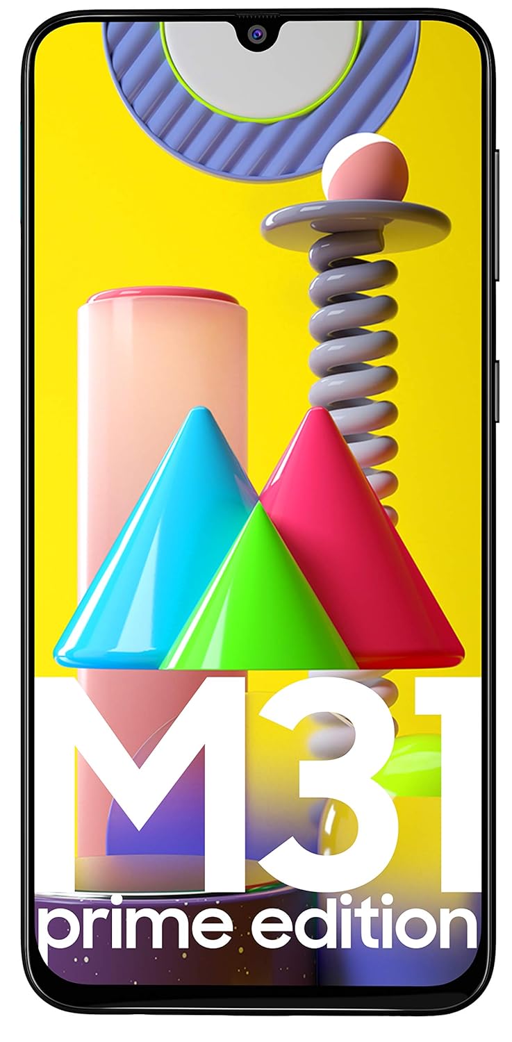 Samsung Galaxy M31 Prime Edition (Space Black, 6GB RAM, 128GB Storage) - Get Rs 2,000 Amazon Pay cashback on prepaid orders. Limited Period offer