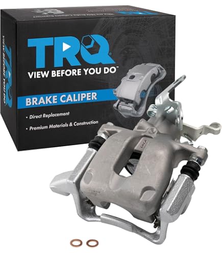 TRQ Front Brake Caliper Set For 2016-2022 Toyota Sequoia & 2016-2021 Tundra – Complete 2-Piece Kit With Hardware - View #8