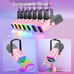 FIFINE XLR Gaming Microphone USB, PC Dynamic