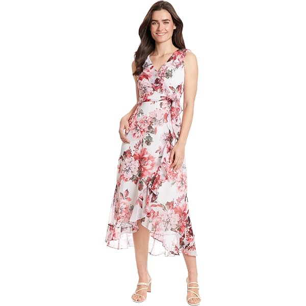 sachin and babi light blue dress DKNY Women's Dresses MIDI,Navy/Coral, 12 at Amazon Women's Clothing store