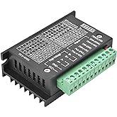 TB6600 Stepper Motor Driver 4A 9-42V DC for NEMA 17 23 34, High-Speed Optical Isolation with Aluminum Housing