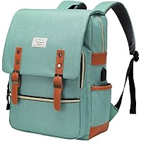 Modoker Vintage Laptop Backpack for Women Men,School College Backpack