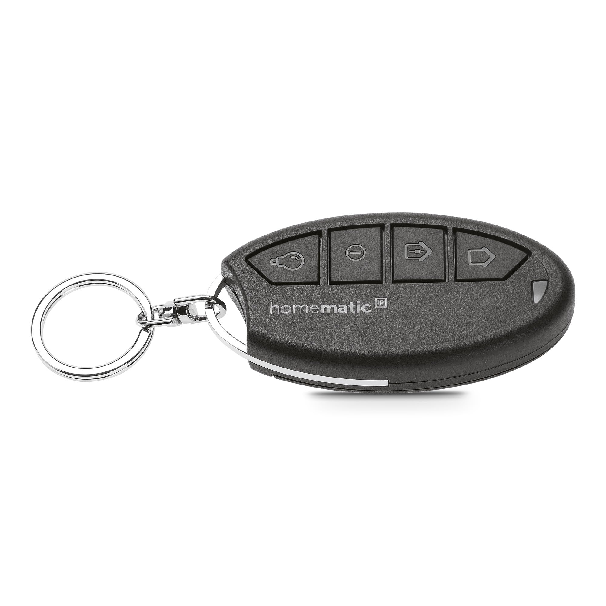 Homematic IP 142562A0 Key Ring Remote Control Alarm - Black