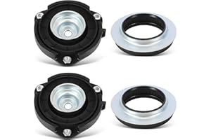 Front Upper Strut Mount Pair Driver & Passenger Sides for Jetta Passat Tiguan Beetle Golf CC GTI A3 TT, Replaces 1K0412331B 1
