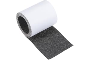 Kozelo PSA Sandpaper Roll - [2.5 Inch x 2 Yard x 80 Grit] Sticky-Back Sanding Rolls for Automotive Car Paint Woodworking Meta