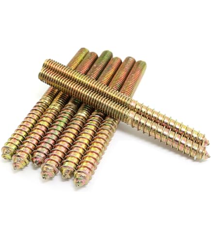 12 Vis à Double Filetage M8x100mm (hanger Bolts) - Neuf - Marque Uxcell