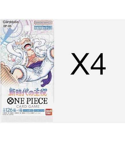 Amazon.com: Bandai One Piece Card Game EXTRA BOOSTER -MEMORIAL