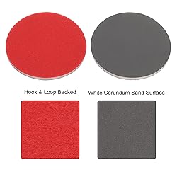 uxcell 10pcs 3000 Grit Sanding Sponge 4.85 Inch