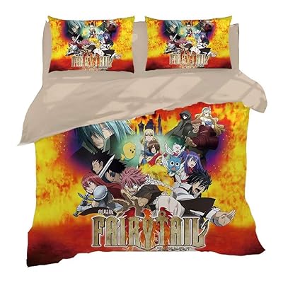 Anime Fairy Tail 3-Piece Duvet Cover Set Soft 3D Guatemala Ubuy