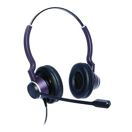 Snom 870 Binaurales Contact Center-Headset mit Geräuschunterdrückung