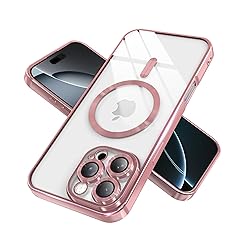 IAIYOXI Magnetic Clear Case for iPhone 15 Pro with