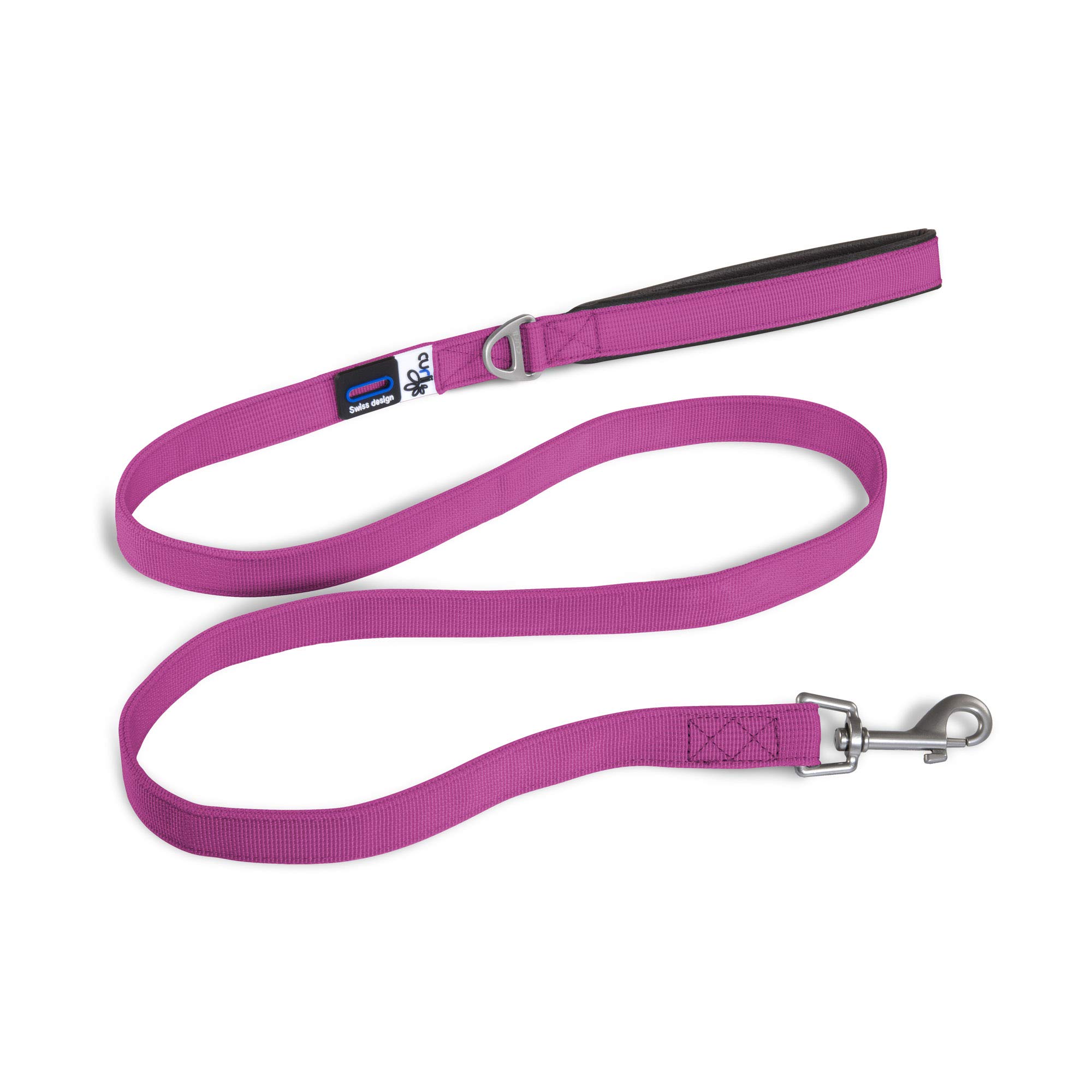 Curli Basic Leash Fuchsia M