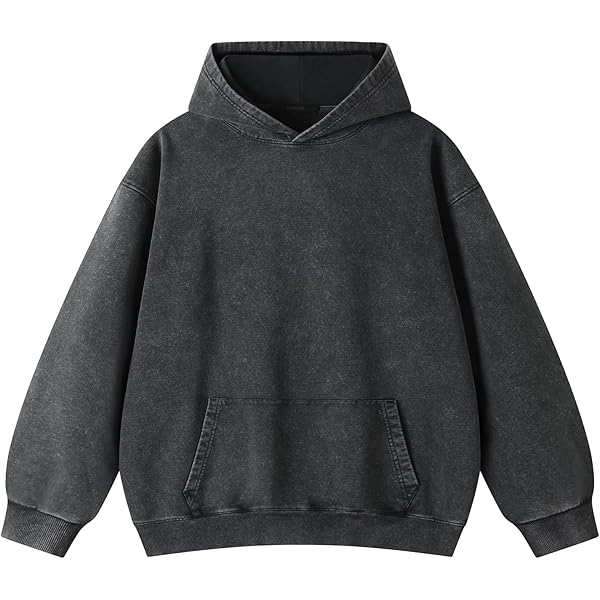 Amazon.com: Dynict Men's Zip-Up Hoodies Solid Hip-Hop Y2K Oversize