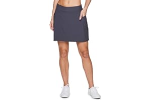 RBX Active Women's Golf/Tennis Everyday Casual Athletic Skort with Bike Shorts