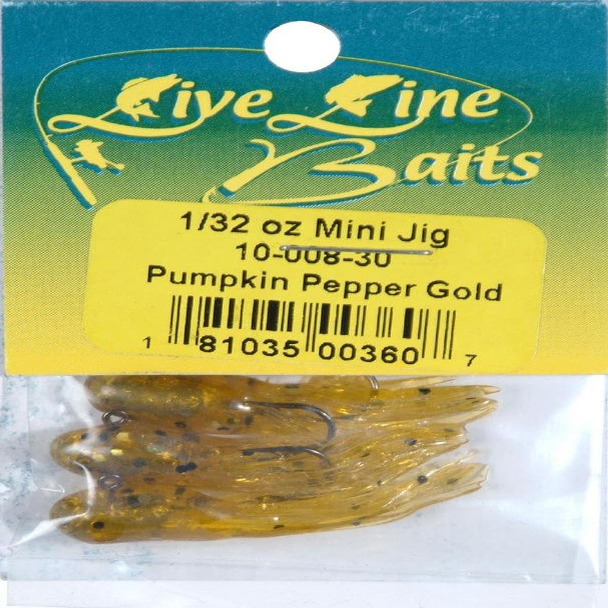 Live Line Baits Mini Striker Jigs Fishing Equipment (3 Pack)
