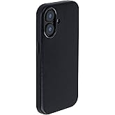 Dockem Genuine Leather Case for iPhone 17 Compatible with MagSafe, with Capacitive Camera Control Button (MSGL, Black)