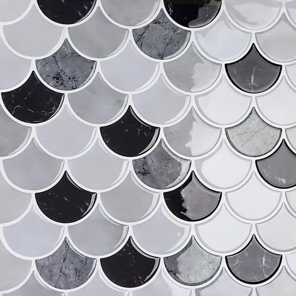 CRE8TIVE 16 SHEETS FISH SCALE PEEL AND STICK...