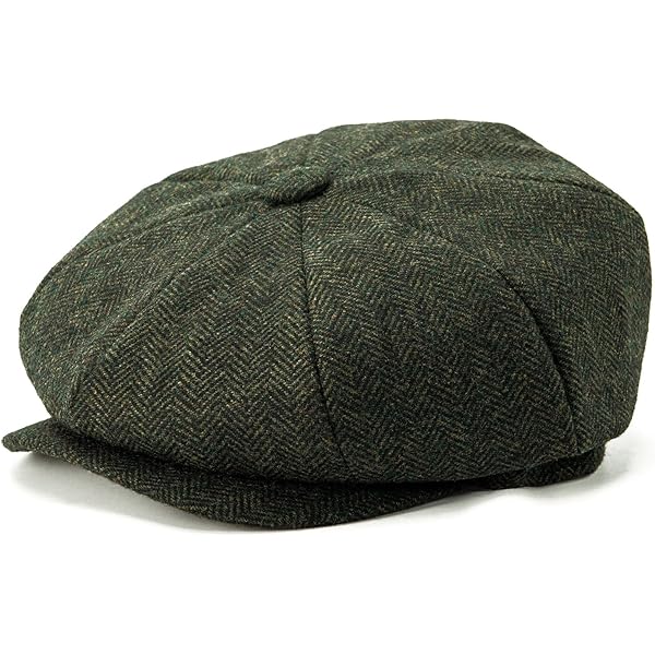 Harris Tweed 8-Panel Thomas Baker Boy Cap - Het Herdershuys Harris Tweed 8-Panel Thomas Baker Boy Cap - Het Herdershuys