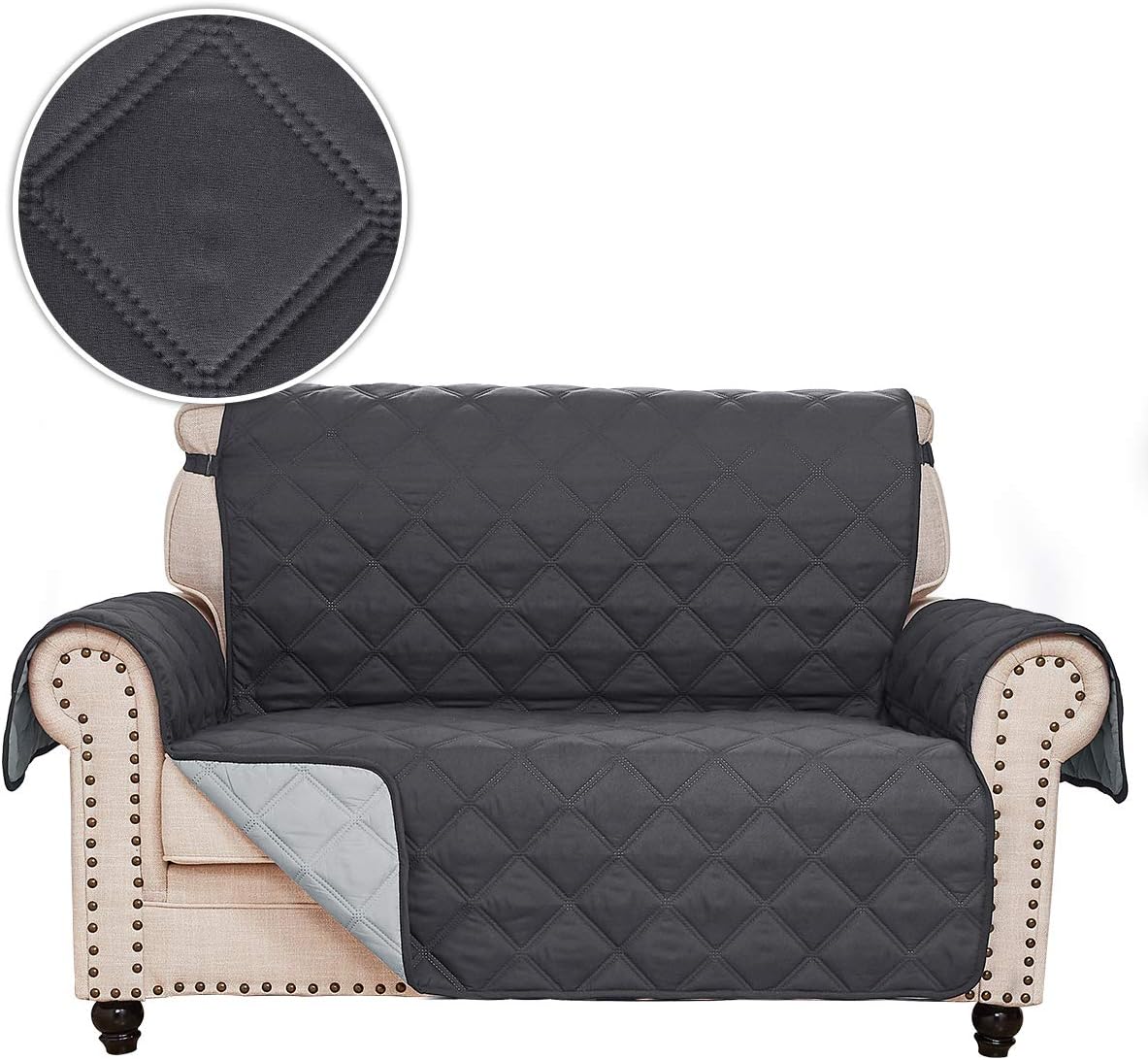 RHF Diamond Loveseat Covers for Dogs, Couch Covers for Dogs