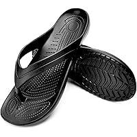 Temi Women's Flip Flops, Soft Lightweight Sandals for Women Anti Slip Casual Slippers Shower Beach Pool Bathroom Flat…
