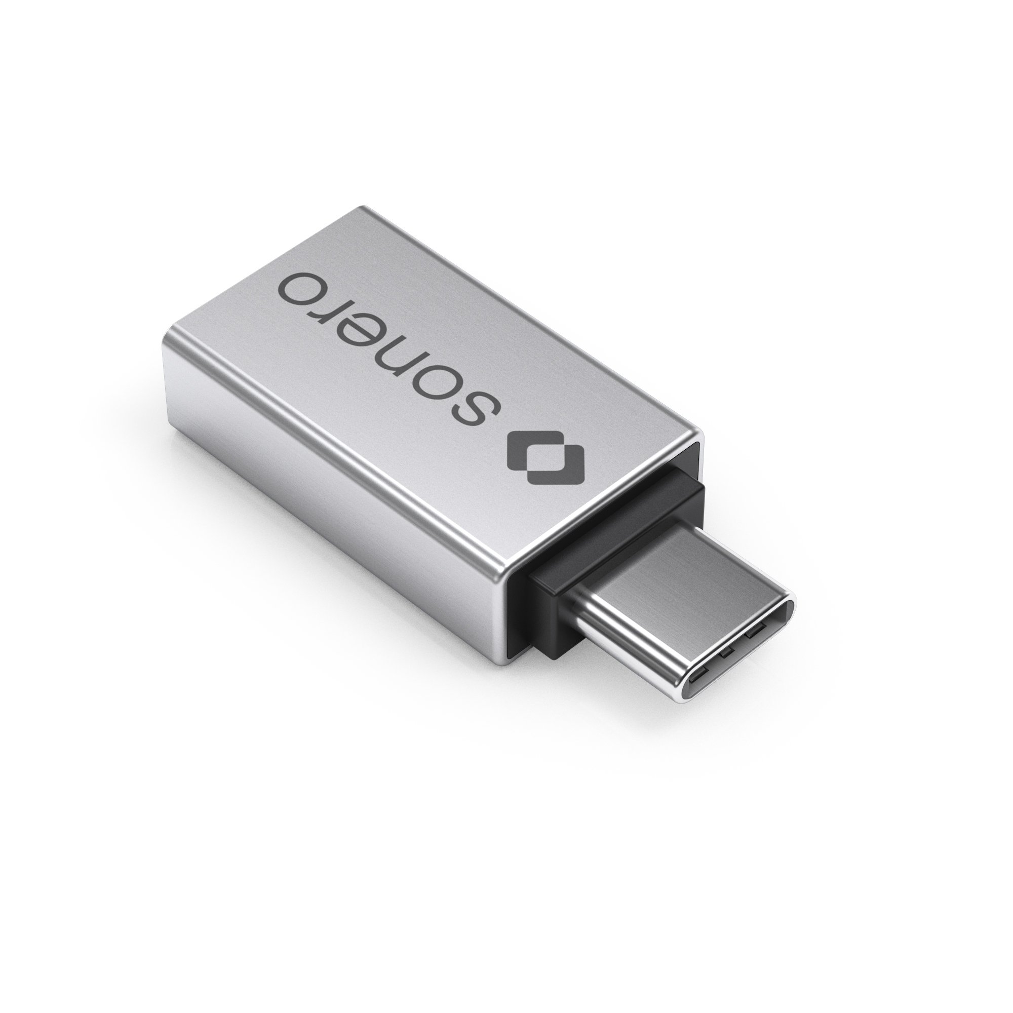 Sonero X-UA100 USB Adapter USB-C Male to USB-A Female Aluminium/Silver