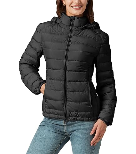 Abrigo Mujer Chaqueta De Plumu00f3n Para Mujer, Chaqueta Acolchada - Main Image