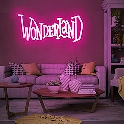 Wonderland Neon Signs Alice In Wonderland Neon