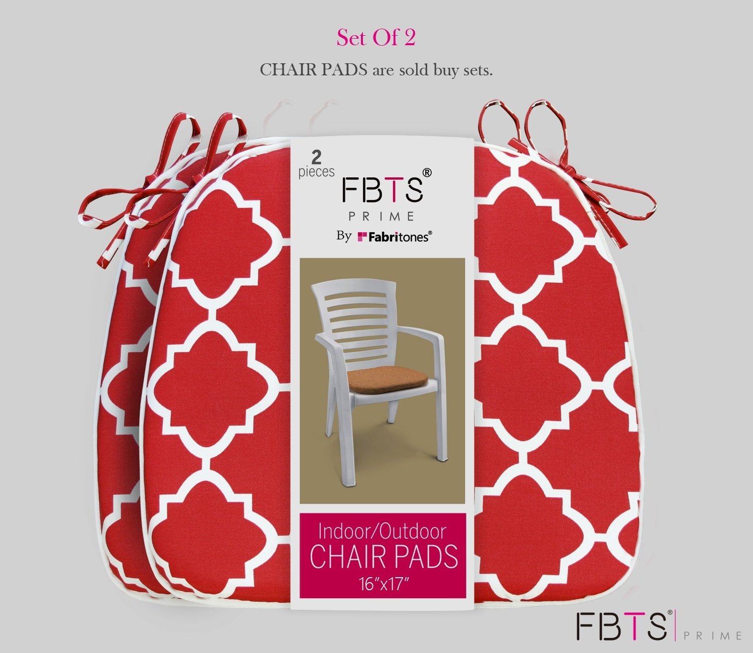 Fbts Prime Outdoor Seat Cushions Set Of Patio Chair Desertcart