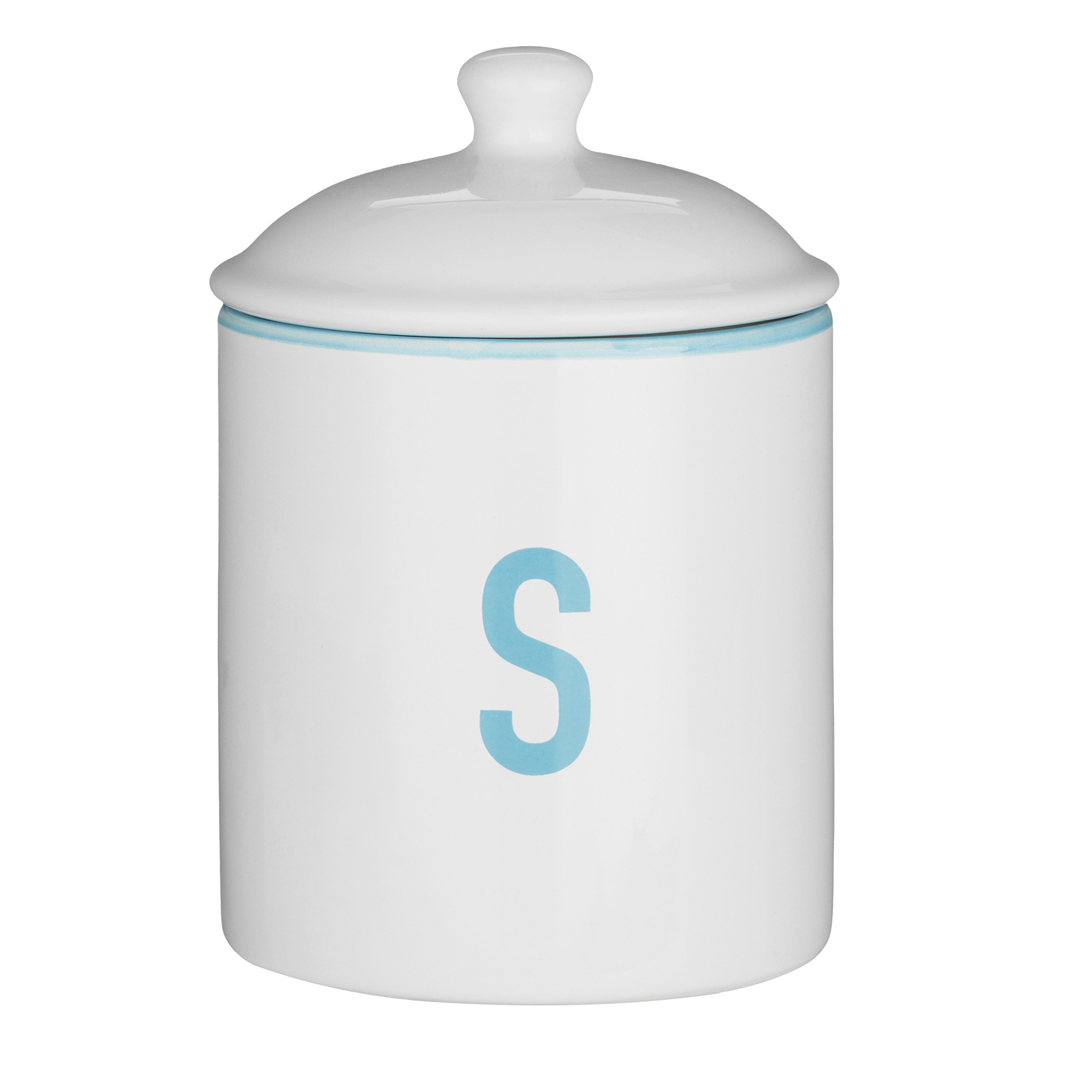 Premier Housewares Homestead Sugar Canister, White, 570 ml