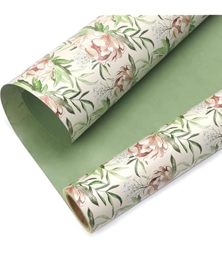 Aazon.co: AYPLUSS Wrapping Paper Roll - Ini Roll - 17 Inch X 120 Inch Per Roll - 3 Different - View #7