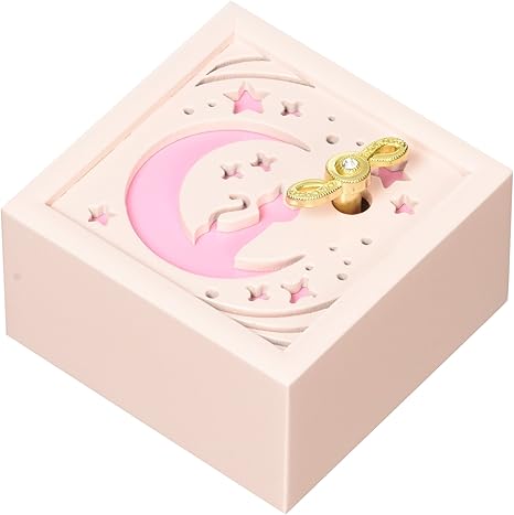 Amazon Co Jp オルゴール 木製aメロディー 星に願いを 月 G 6178p おもちゃ