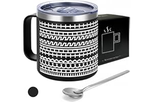 Funny Sarcastic Hidden Message Coffee Mug, 15oz Stainless Steel Mug - Inappropriate Humor Gift for Coworkers, Friends, Office