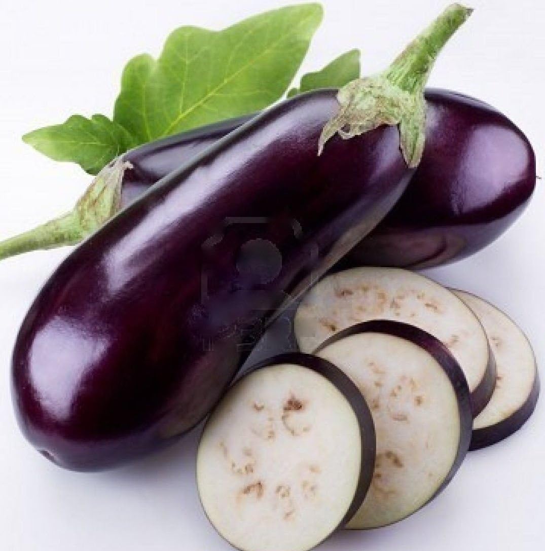 SmartMe Eggplant Seeds, Long Purple, Heirloom Eggplants