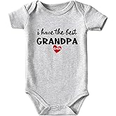 shlrzy Grandma baby announcement Newborn Baby Boy Clothes Funny Baby Bodysuits for Girls