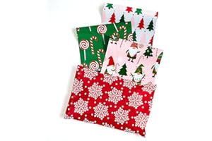 RUSPEPA Christmas Poly Mailers Shipping Bags Pretty Thick Self Adhesive Mailing Envelopes, 6x9 inches, 100 Pack