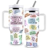 Sighdorm Surgical Tech Gifts for Women Men, Surgical Tech Week Gifts, Surgical Tech Tumbler, 40oz Stainless Steel Tumbler