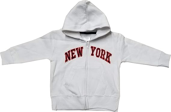 white baby hoodie