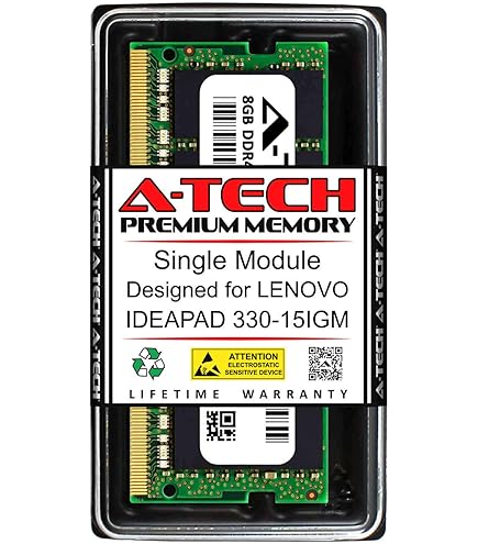 A-Tech 8GB RAM for Lenovo IDEAPAD 330-15IGM | DDR4 2400MHz SODIMM