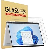 2 Pack Tempered Glass Screen Protector for HP Envy X360 2-in-1 14'' | (14-FA/FC Series) Touchscreen Laptop, 9H Hardness, Anti-Scratch
