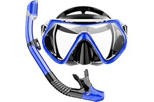 Felidel Snorkeling Gear for Adults, Snorkel Mask Adult Dry Top Snorkel Set with Panoramic View Anti-Fog Scuba Diving Mask for Snorkeling Swimming Travel, Snorkeling Kit Diving Packages