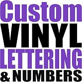 Rapid Vinyl - Custom Vinyl Lettering &amp; Numbers &ndash; Your Size and Color. Gloss &amp; Matte Options for Auto, Business, Window, Boat, Car, Door, Sign, Truck, Windshield &amp; Vehicle