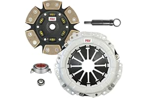 ClutchMaxPRO Performance Stage 3 Clutch Kit Compatible with Chevrolet Geo Prizm Pontiac Vibe Toyota Celica Corolla Matrix MR2 Spyder 1.6L 1.8L 4A-FE 7A-FE 1ZZ-FE 2ZZ-GE (CP16080HDC-ST3)