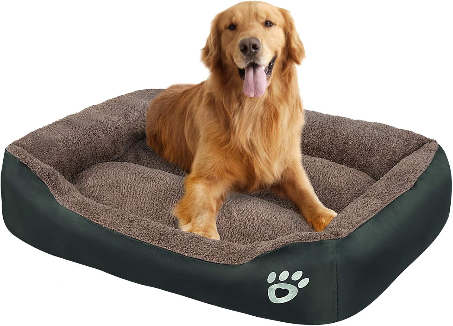 OQQ Dog Bed | Large Dog Bed | Pet Bed with Washable Cover | Breathable Dog Bed for Small/Medium/Large Dogs