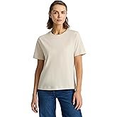Presics Women’s Supima® Mercerised Cotton T-Shirt – USA-Grown Cotton, Luxury Finish, Crew Neck, Short Sleeve, Flattering Fit