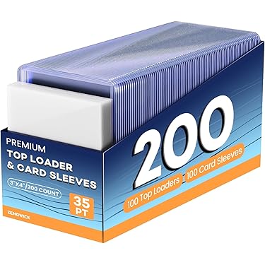 baseball card sleeves amazon Amazon.com: 6 PCS Card Case Holder for Trading Cards, Acrylic Graded Card  Slab Baseball Card Sleeves with Label Position Fit for MTG TCG and Sport  Cards Storage and Display : Toys & main image 0