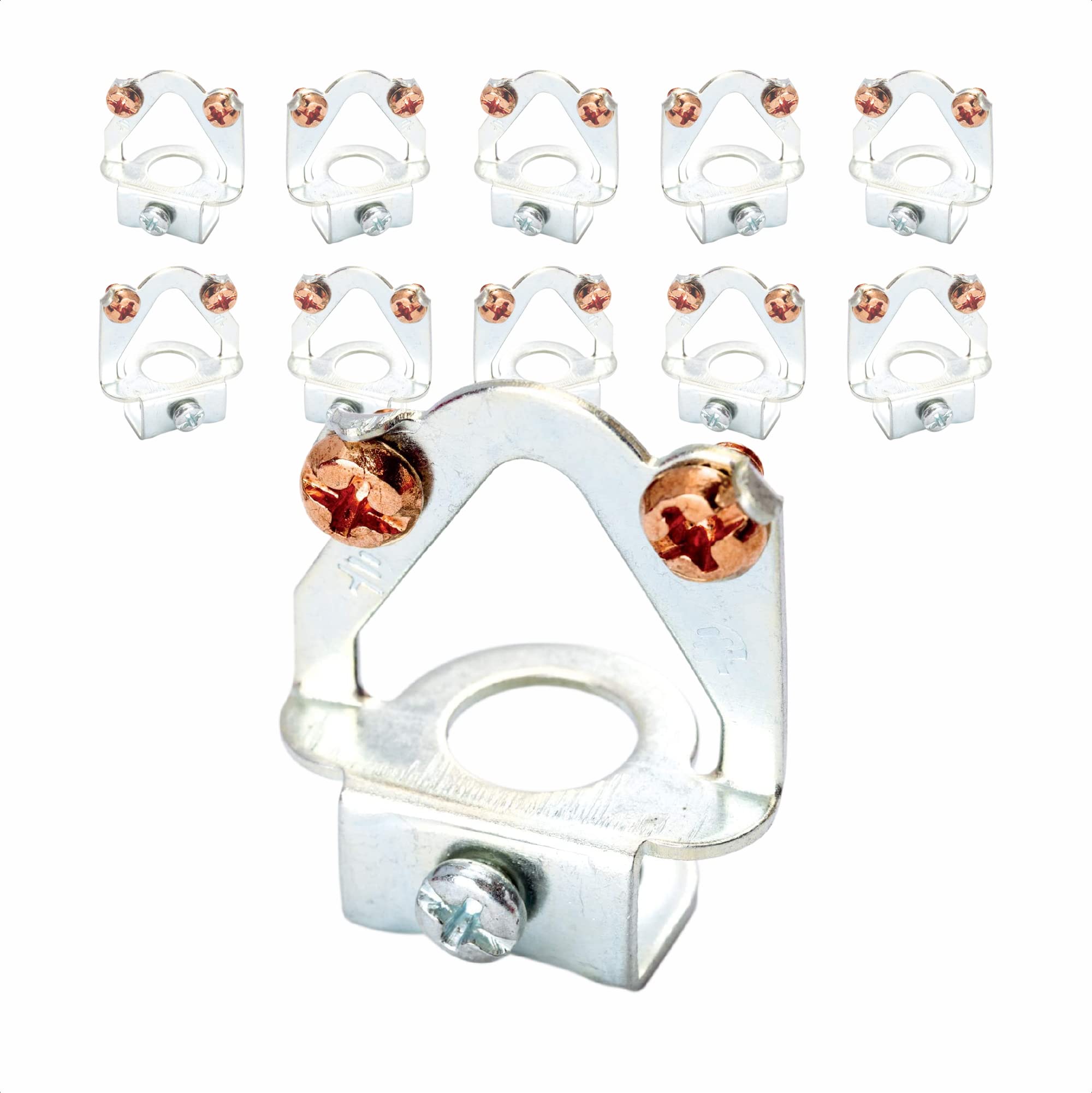 10 x lamps lights pendant tube hanger, metal, clamp attachment and grounding M10x1 thread tube hanger light hanger.