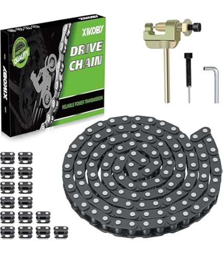 Amazon.com: T8F Chain for 47cc 49cc 2 Stroke Scooter Pocket Bike