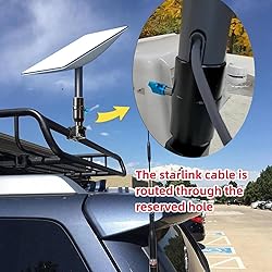 Galeith Starlink Mount with Pipe Adapter for