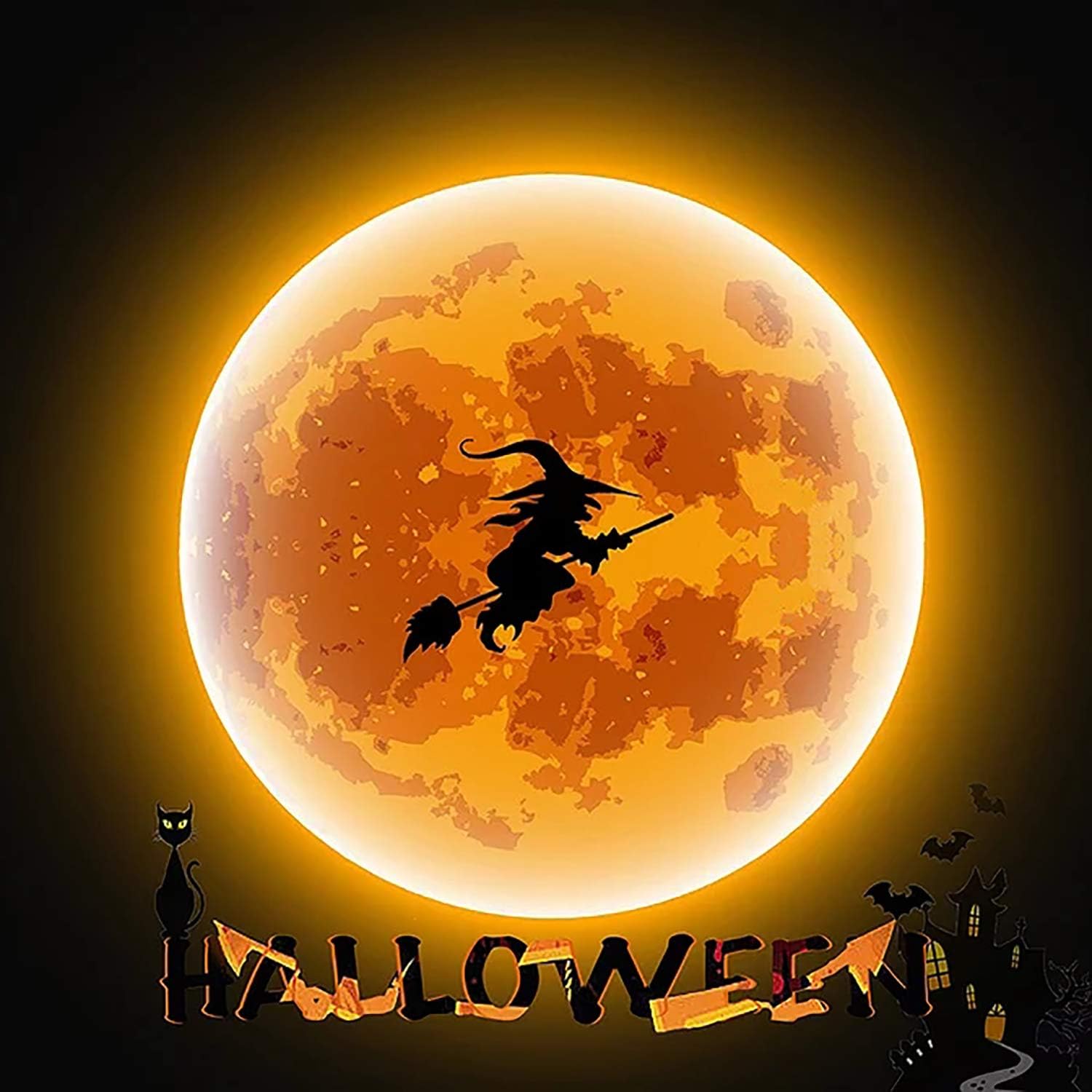 Amazon.com: Bliss Extra 30x30cm Halloween Diamond Art 5D Diamond